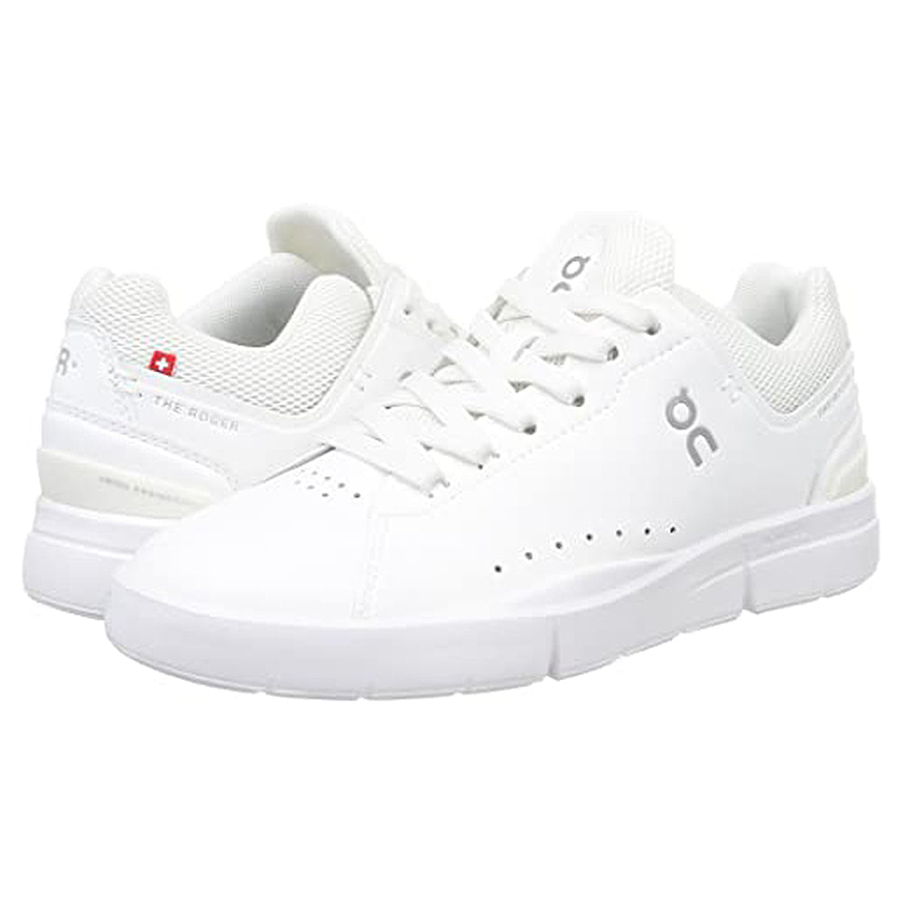 On The Roger Advantage - Women's All White Shoe Deals Outlet
