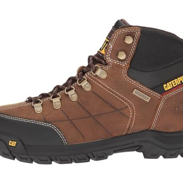 Caterpillar Threshold Waterproof Soft - Toe Boots - Men's Real Brown Shoe Deals Outlet