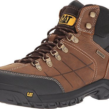 Caterpillar Threshold Waterproof Soft - Toe Boots - Men's Real Brown Shoe Deals Outlet