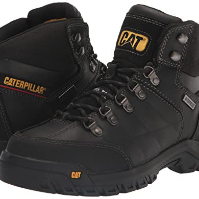 Caterpillar Threshold Waterproof Soft - Toe Boots - Men's Black Shoe Deals Outlet