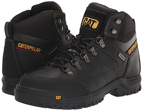 Caterpillar Threshold Waterproof Soft - Toe Boots - Men's Black Shoe Deals Outlet