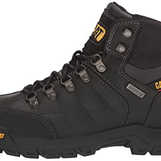 Caterpillar Threshold Waterproof Soft - Toe Boots - Men's Black Shoe Deals Outlet