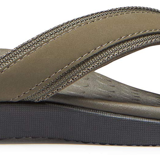 VIONIC Tide Toe Post Sandal - Men's Olive Shoe Deals Outlet