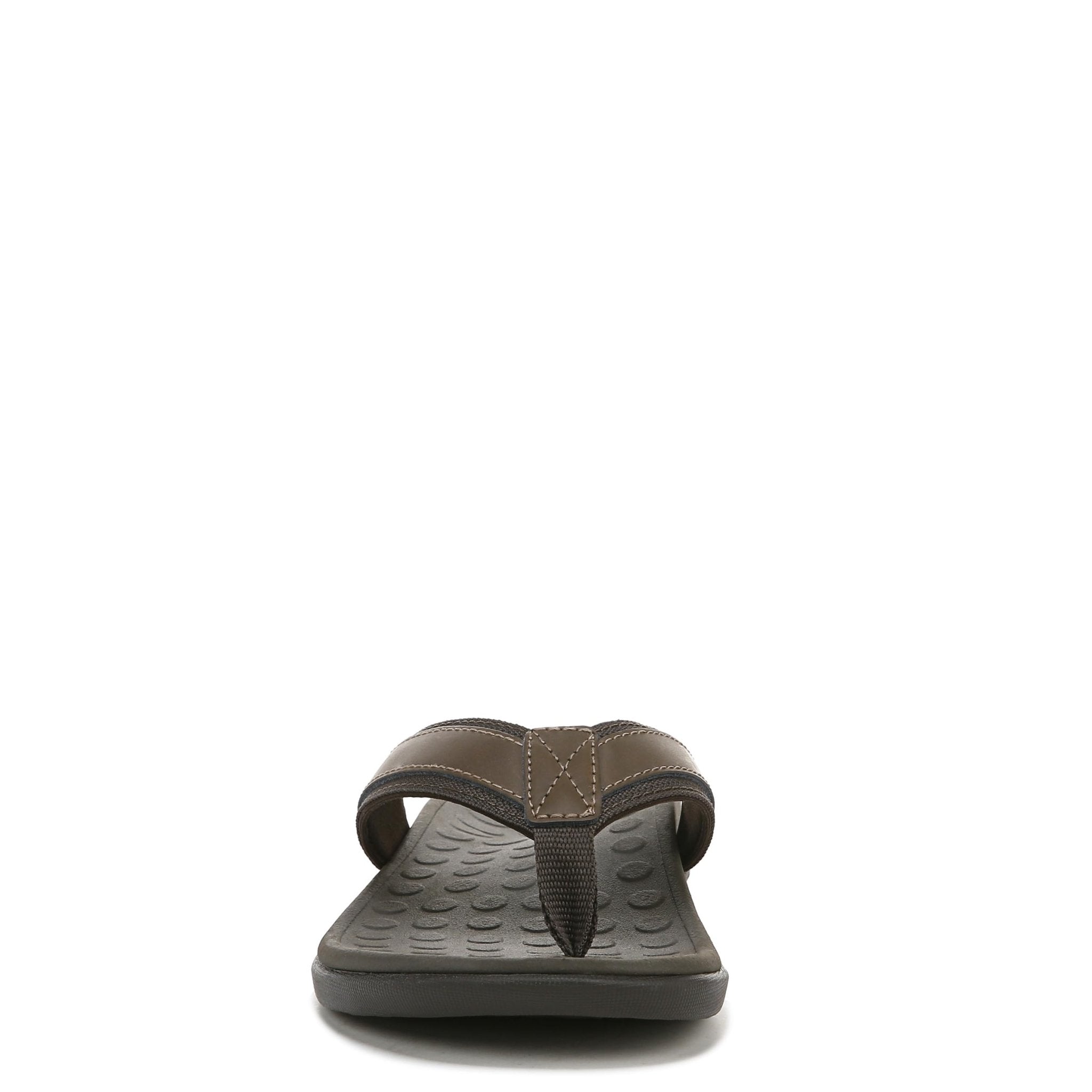 VIONIC Tide Toe Post Sandal - Men's Brown Shoe Deals Outlet