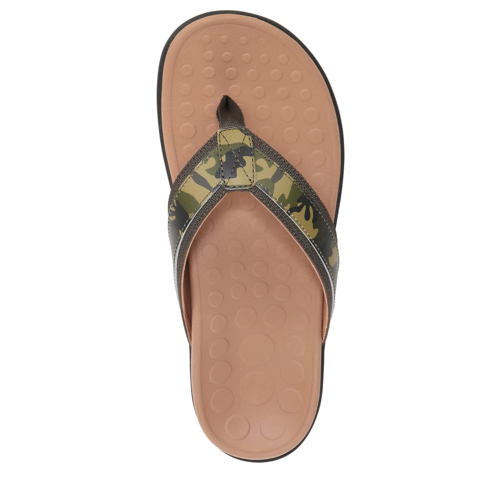 VIONIC Tide Toe Post Sandal - Men's Black Shoe Deals Outlet