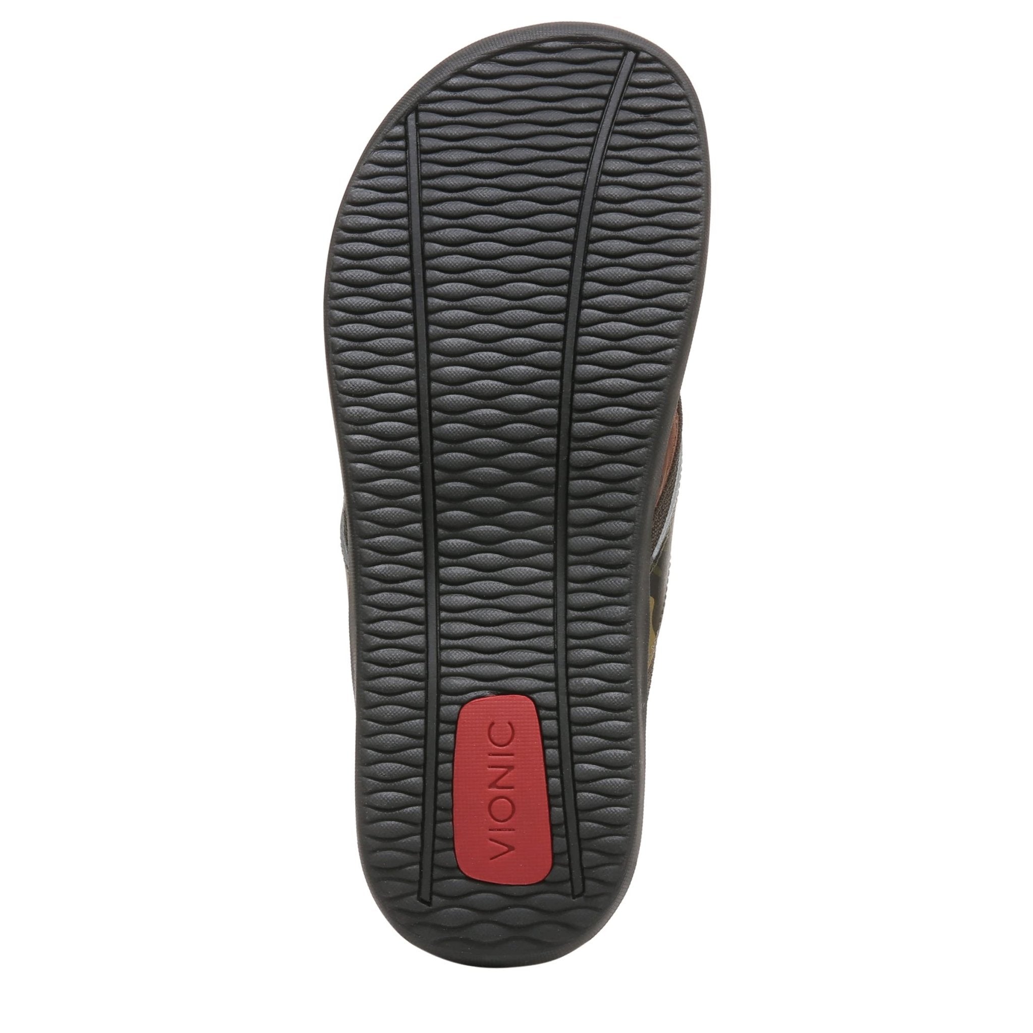 VIONIC Tide Toe Post Sandal - Men's Black Shoe Deals Outlet