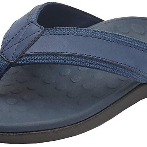 VIONIC Tide Toe Post Sandal - Men's Navy Shoe Deals Outlet