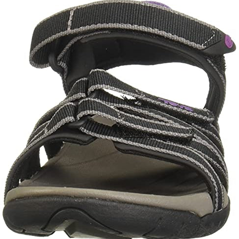Teva Tirra Sandal - Women's Black/Grey Shoe Deals Outlet