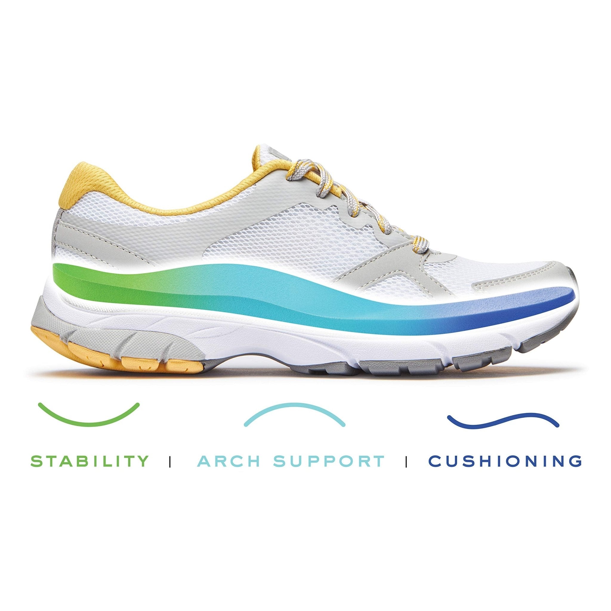 VIONIC Tokyo Sneakers - Women's White Shoe Deals Outlet