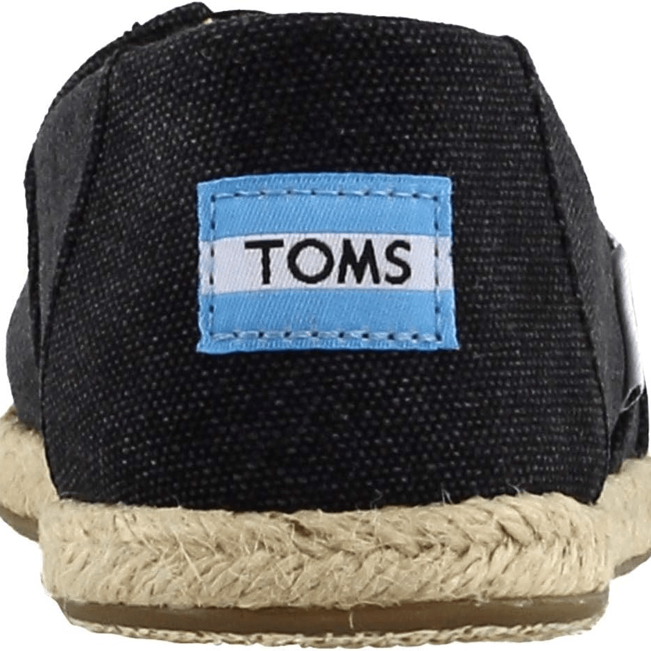 TOMS Alpargata Rope Black 10 M 889556190874 Shoe Deals Outlet