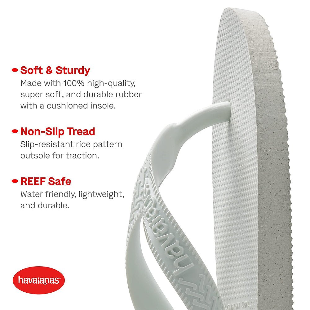 Havaianas Top Flip Flop - Men's White Shoe Deals Outlet