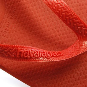 Havaianas Top Flip Flops - Unisex Ruby Red Shoe Deals Outlet
