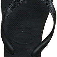 Havaianas Top Flip Flops - Unisex Black Shoe Deals Outlet