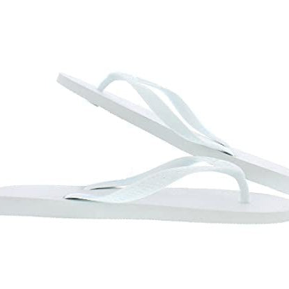 Havaianas Top Flip Flops - Unisex White Shoe Deals Outlet