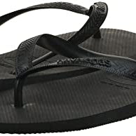 Havaianas Top Flip Flops - Unisex Black Shoe Deals Outlet