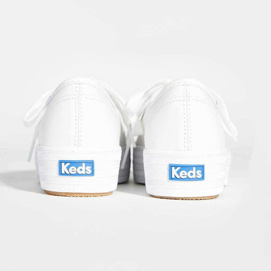 Keds Triple Kick Leather - Women's White Shoe Deals Outlet
