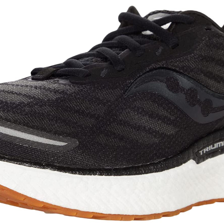 Saucony Triumph 19 Running Shoe - Men's Black/Gum Shoe Deals Outlet