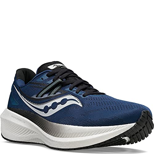 Saucony Triumph 20 Running Shoe - Men's Twilight/Black Shoe Deals Outlet