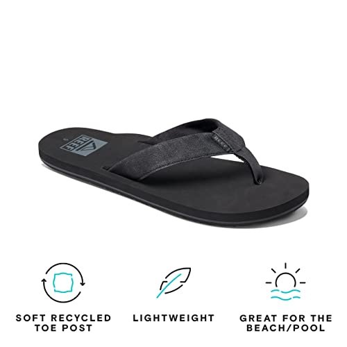 Reef Twinpin - Men's Black/Black Shoe Deals Outlet