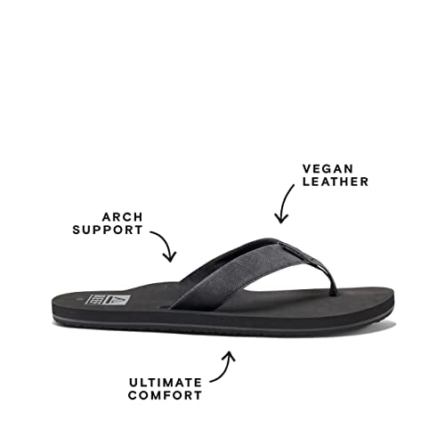 Reef Twinpin - Men's Black/Black Shoe Deals Outlet