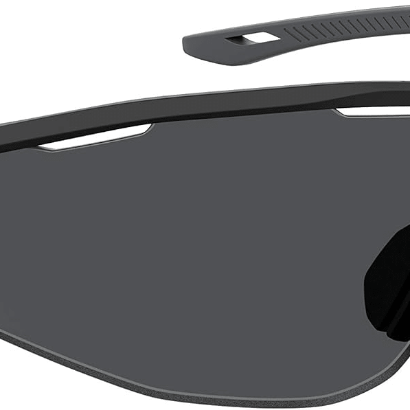 Under Armour UA Gametime Wrap Sunglasses Matte Black/Grey 99mm 716736383811 Shoe Deals Outlet