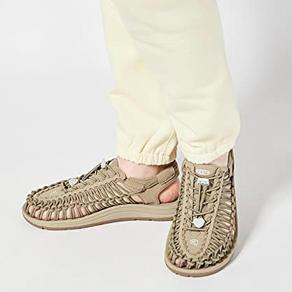 KEEN Uneek - Men's Timberwolf/Plaza Taupe Shoe Deals Outlet