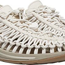 KEEN Uneek - Women's White Cap/Cornstalk Shoe Deals Outlet