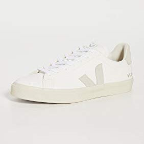 VEJA V - 12 LEATHER - Men's White/Sable Shoe Deals Outlet