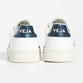 VEJA V - 12 LEATHER - Men's White/Marsala/Nautico Shoe Deals Outlet