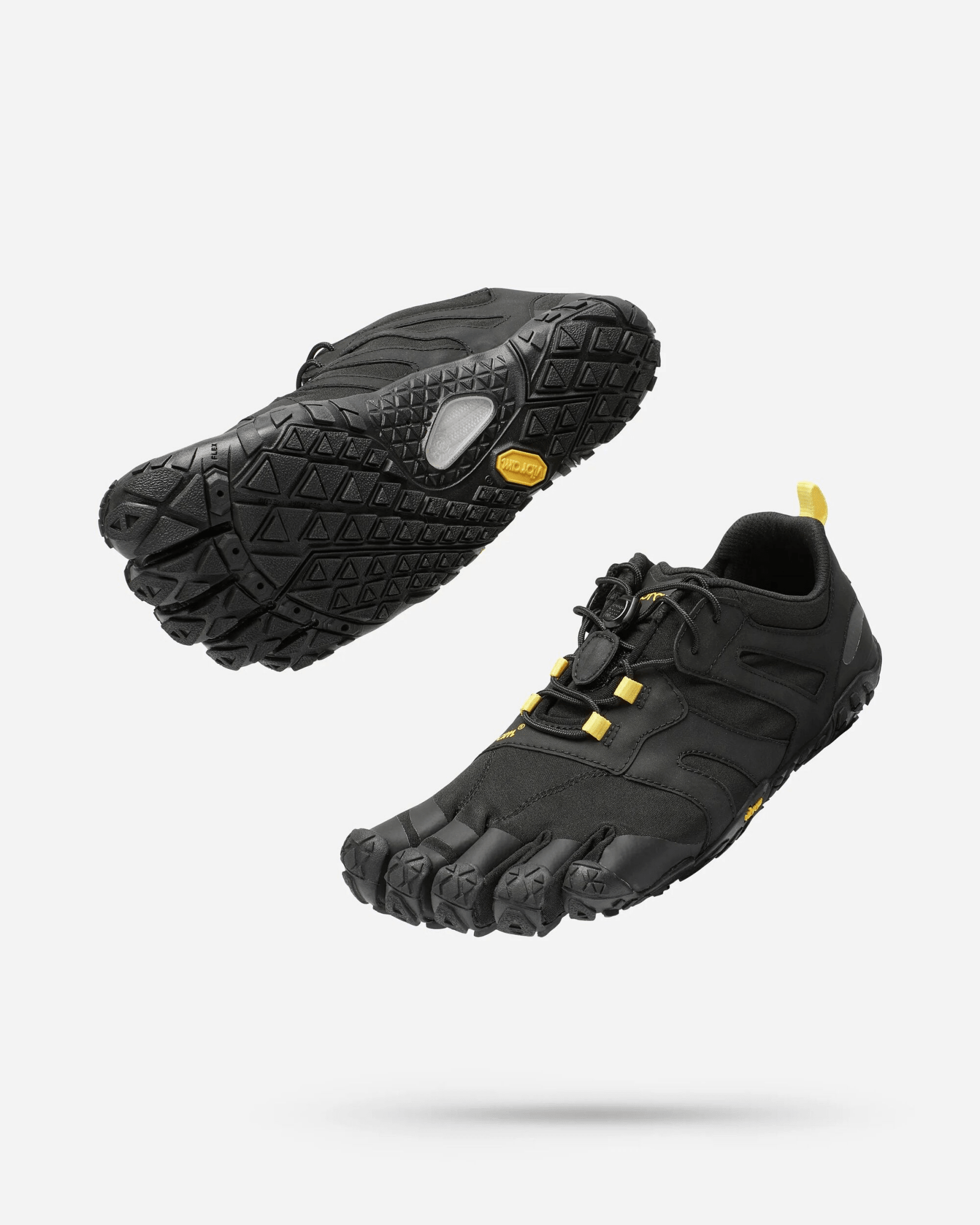 Vibram FiveFingers V - Trail 2.0 Black / Yellow 9.5 - 10 M 847100079914 Shoe Deals Outlet
