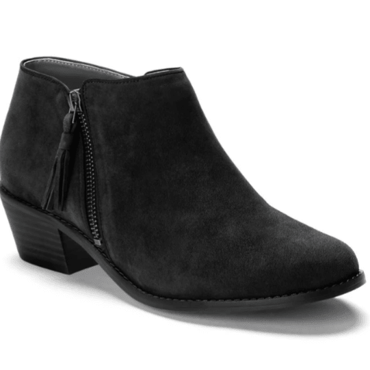 VIONIC Serena Ankle Boot Black 8.5 M 616542466374 Shoe Deals Outlet