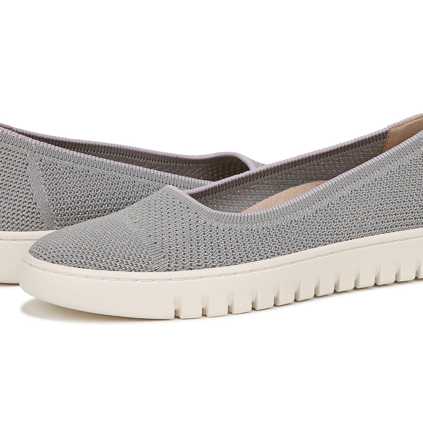 VIONIC Uptown Skimmer Knit Slip - ons Light Grey 9 M 197725026221 Shoe Deals Outlet