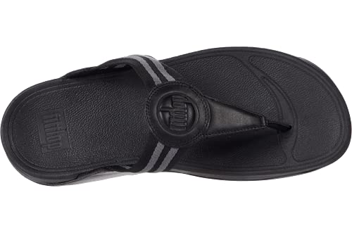 FitFlop Walkstar Toe Post Sandal - Women's All Black Shoe Deals Outlet
