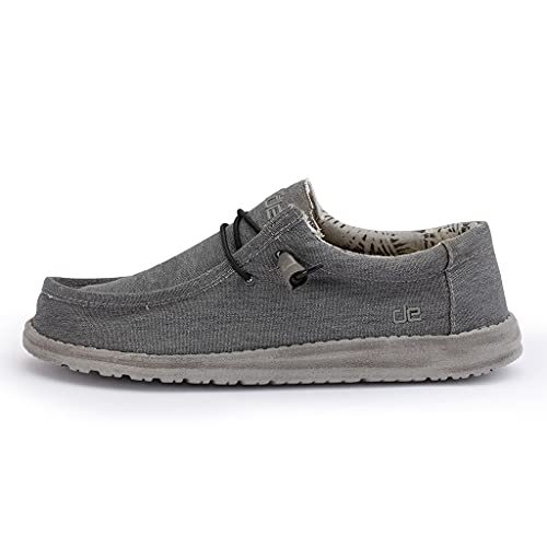 Hey Dude Wally Stretch - Men's Stretch Carbon Shoe Deals Outlet