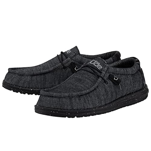 Hey Dude Wally Stretch - Men's Midnight Bunker Shoe Deals Outlet