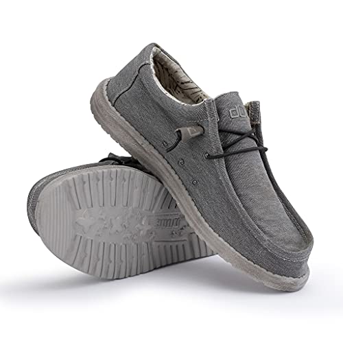 Hey Dude Wally Stretch - Men's Stretch Carbon Shoe Deals Outlet