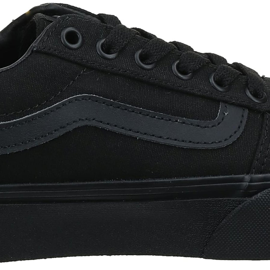 Vans Ward Platform Sneaker - Women's Black/Black Shoe Deals Outlet