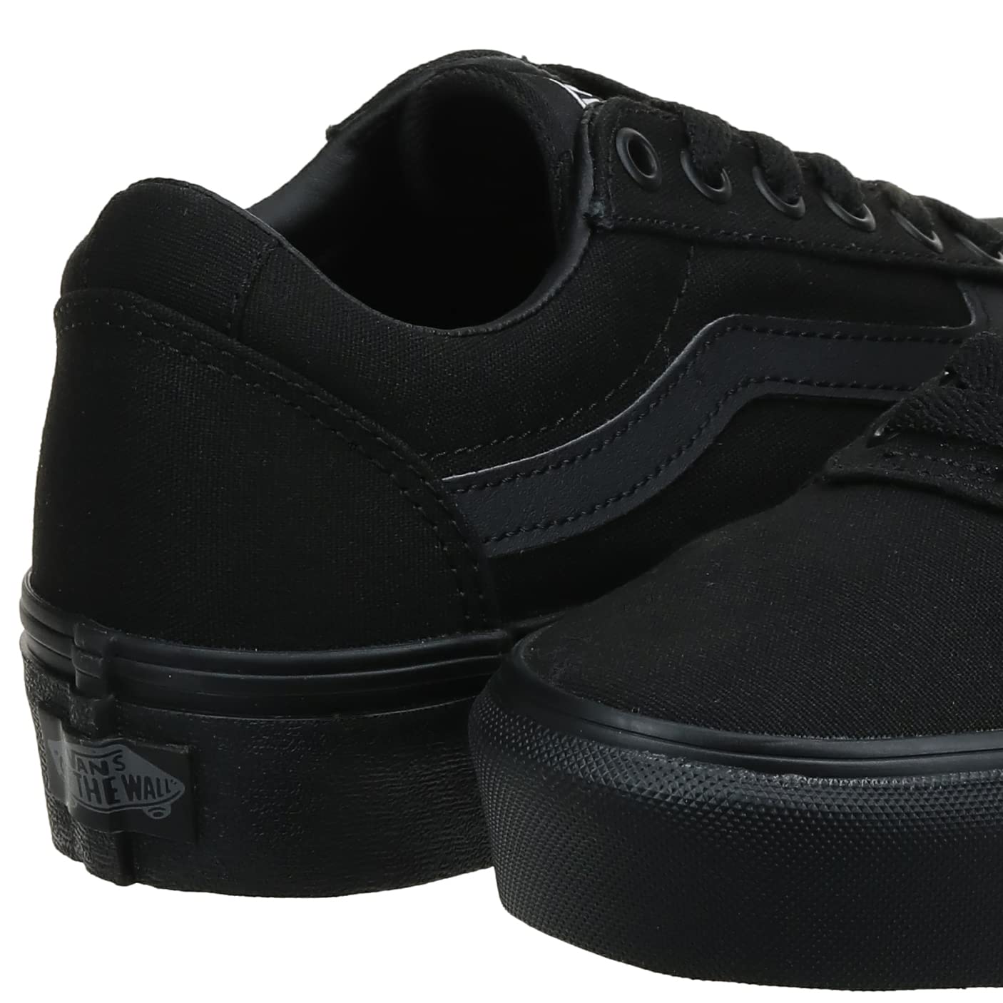 Vans Ward Platform Sneaker - Women's Black/Black Shoe Deals Outlet