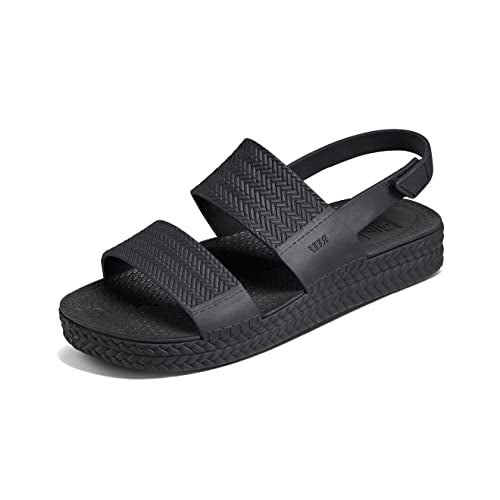 Reef Water Vista Platform - Women's Black Shoe Deals Outlet