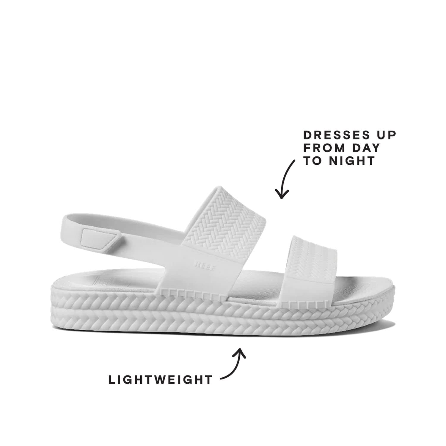 Reef Water Vista Platform - Women's White Shoe Deals Outlet