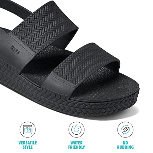 Reef Water Vista Platform - Women's Black Shoe Deals Outlet