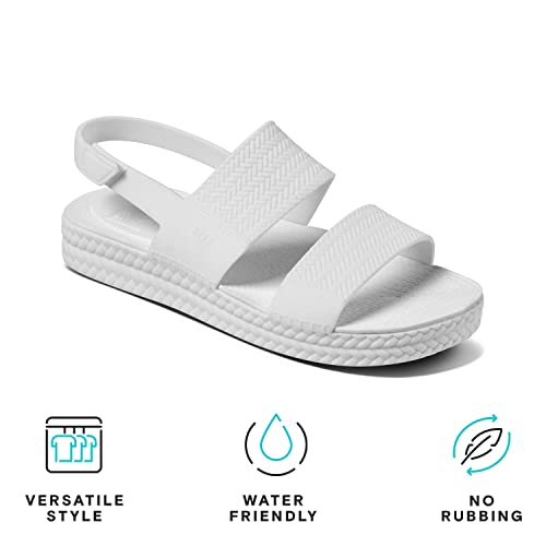 Reef Water Vista Platform - Women's White Shoe Deals Outlet