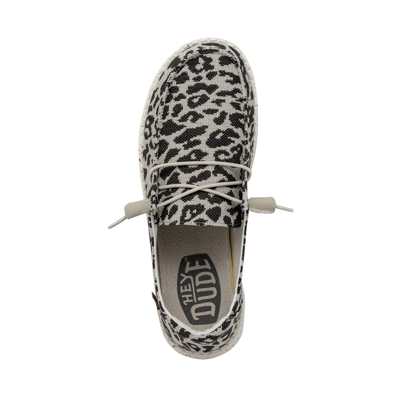 Hey Dude Wendy - Women's Cheetah Grey Shoe Deals Outlet