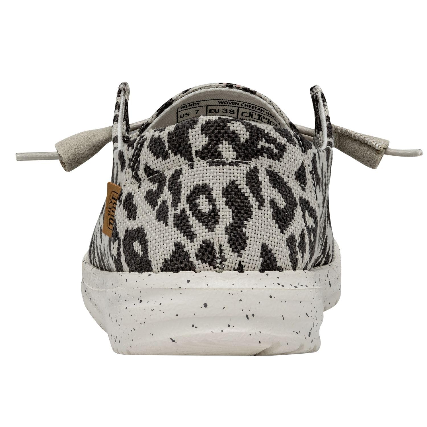 Hey Dude Wendy - Women's Cheetah Grey Shoe Deals Outlet