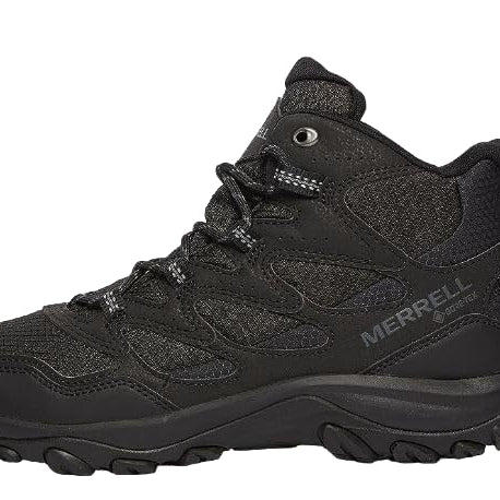 Merrell West Rim Sport Mid Gore - Tex - Men's Black Shoe Deals Outlet