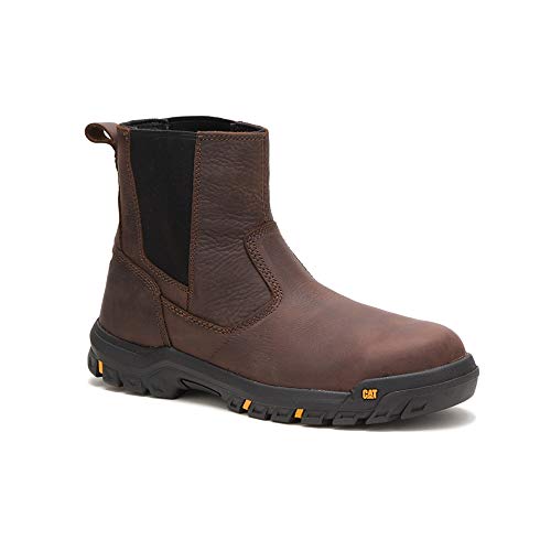 Caterpillar Wheelbase Steel - Toe Boots - Men's Clay Shoe Deals Outlet