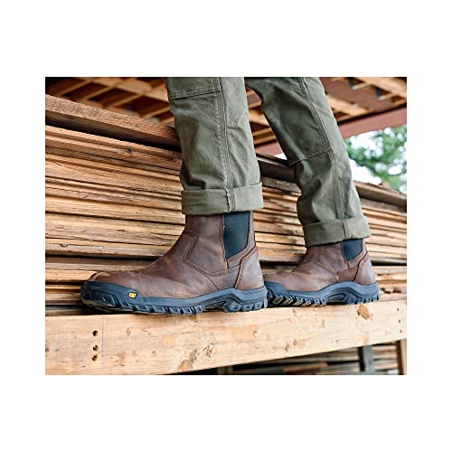 Caterpillar Wheelbase Steel - Toe Boots - Men's Clay Shoe Deals Outlet