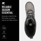 SOREL Whitney ll Tall Lace - Women's Quarry Shoe Deals Outlet