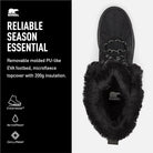 SOREL Whitney ll Tall Lace - Women's Black Shoe Deals Outlet