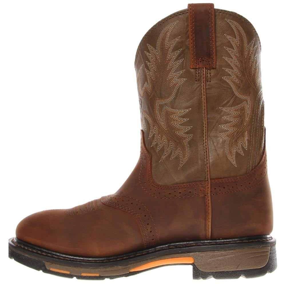 Ariat Workhog Pull - on Western Boot - Men's Aged Bark Shoe Deals Outlet